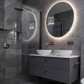 Espejo LED Redondo | Botón táctil | Luz blanca neutra - Reyze Seria Motivated Model 5